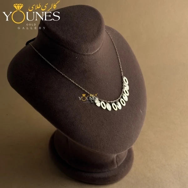 گردنبند طلا بیضی